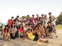 CUHK students participate in the student tour organized by Xiamen University